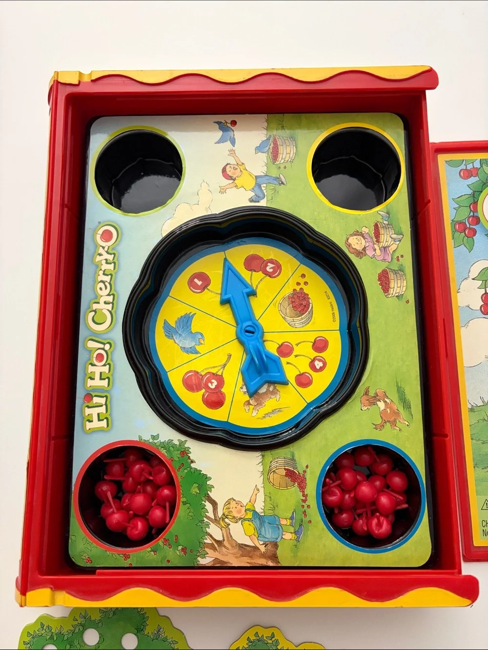 Vtg 2006 Hi Ho! Cherry-O Kids Game Board Game Bookshelf Edition Complete